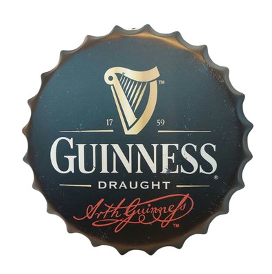 Снимка 1 за GUINESS Метална Декорация за Стена