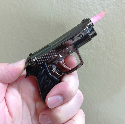 Снимка 4 за Запалка с Фенерче ПИСТОЛЕТ