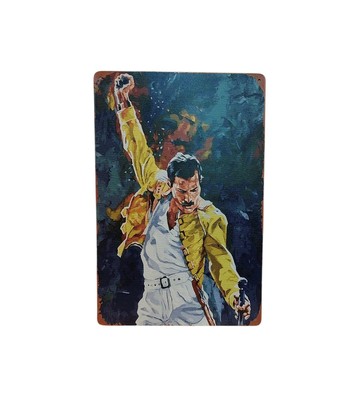 Снимка 1 за FREDDIE MERCURY Метална Табела