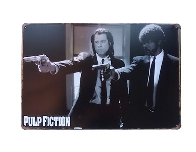 Снимка 1 за PULP FICTION  Метална Табела