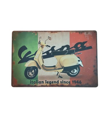 Снимка 1 за VESPA Метална Табела