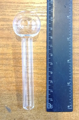 Снимка 3 за Стъклена Лула / Фифка 10 см