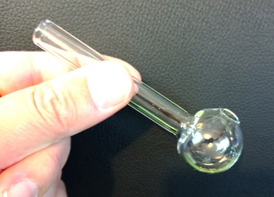 Снимка 1 за Стъклена Лула / Фифка 10 см