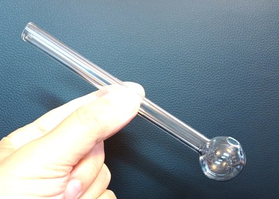 Снимка 1 за Стъклена Лула / Фифка 17 см