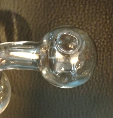 Снимка 3 за Стъклена Лула / Фифка 20 см