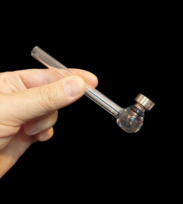 Снимка 1 за Стъклена Лула / Фифка 12 см