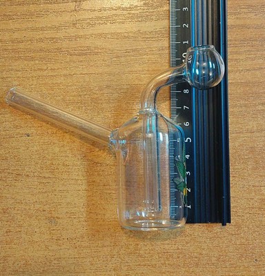 Снимка 3 за Стъклен Бонг - 11 см