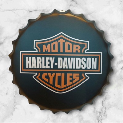 Снимка 1 за HARLEY-DAVIDSON Метална Декорация за Стена
