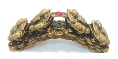 Снимка 1 за Фън-Шуй Жаби за Пари - 4-ка